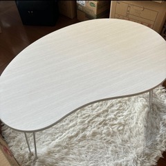 【決まりました】ニトリ テーブル 折りたたみ ダイニングテーブル ミニテーブルの画像