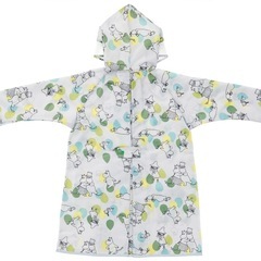 スケーター(Skater) 子供用 レインコート ランドセル リュックを背負ったまま脱着できる 適応身長110~125㎝ ムーミン（アニメ） RACO1Mの画像