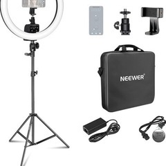 Neewer 配信用三脚付きリングライト 