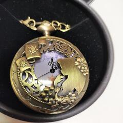 複数購入2割引　新品2点　ディズニー プリンセス　懐中時計　塔の上のラプンツェルx1個　美女と野獣x1個の画像