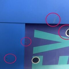 ディズニー　壁掛け時計 46.5×46.5cm 色ヤケあり 欠陥あり ジャンク品 (説明文必読) ☆札幌市 白石店の画像
