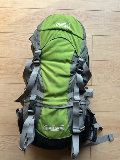 登山リックサック　MＩＬＬＥＴ　３０リットルザック