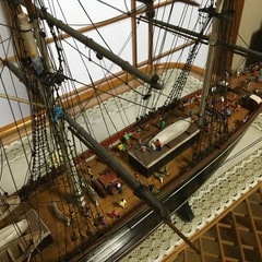 帆船カティーサーク模型の画像