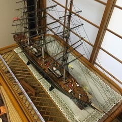帆船カティーサーク模型の画像