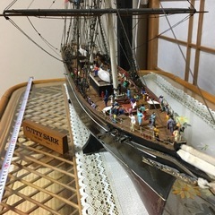 帆船カティーサーク模型の画像