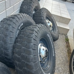 ランドクルーザー タイヤ　ホイールの画像