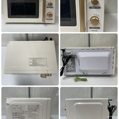 R742 ☀️ アイリスオーヤマ 電子レンジ 600Ｗ (17L ヘルツフリー) 19年製 IMB-RT17 ⭐ 動作確認済 ⭐ クリーニング済の画像