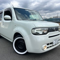 可愛い車‼️日産　キューブ　Z12 ホワイトリボン‼️