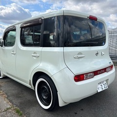 可愛い車‼️日産　キューブ　Z12 ホワイトリボン‼️の画像