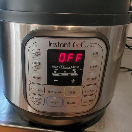 電気圧力釜　炊飯器　「Instant　Pot」