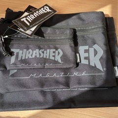 新品★THRASHER スラッシャー バッグ ポーチ 