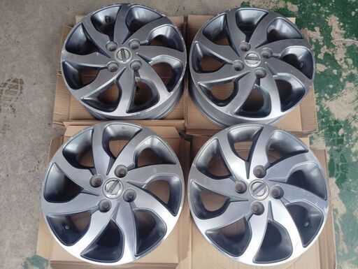 14インチ NISSAN SUZUKI 純正 アルミホイール【中古】4本