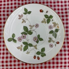 【ドリーム川西店御来店限定】 WEDGWOOD/ワイルドストロベリー/デミタスカップ&ソーサー/中古品【2003249255626348】の画像