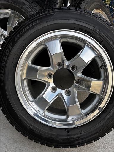 ハイエース、プラド等 値下げ❗️ウェッズアルミホイール付きスタッドレス