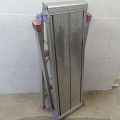 3/15お取引中/////////アルインコ アルミ足場台 脚立 洗車台 作業台 高さ85cm 中古【自社配送は札幌市内限定】☆店頭引取りOK☆札幌市白石区の画像