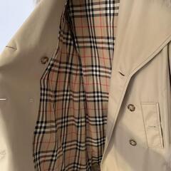 Burberry バーバリーロンドン コート トレンチコート ファー付 毛皮