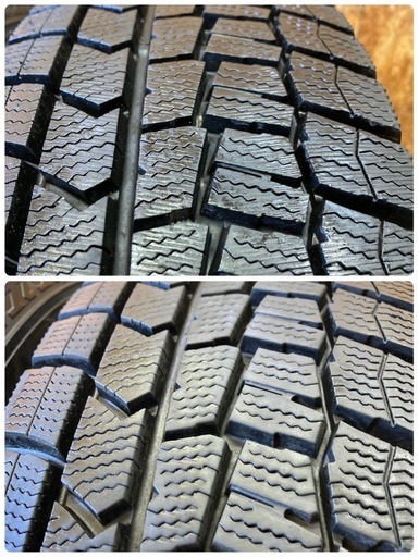 ⑩⭐️⭐️2024年製バリ溝スタッドレス⭐️⭐️175/65R15?ダンロップ?ウィンターマックス02?日本製‼️E-5