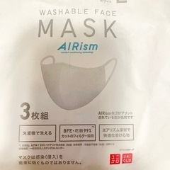 【新品】ユニクロ　エアリズムマスク　1枚　ホワイト　Ｌサイズ