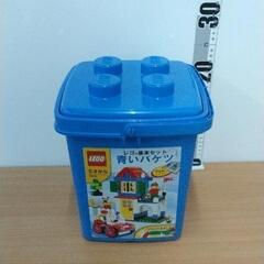 0220-533 レゴブロック 青いバケツ（未検品）