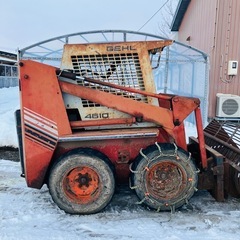 【決まりました】スキッドステアローダー GEHL 4610 ディーゼル 除雪機　ボブキャット　ホイールローダー　タイヤショベル　の画像