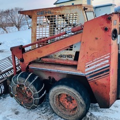 【決まりました】スキッドステアローダー GEHL 4610 ディーゼル 除雪機　ボブキャット　ホイールローダー　タイヤショベル　の画像