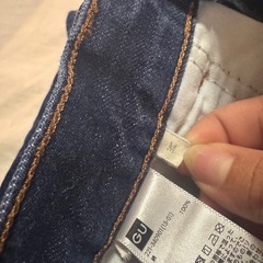 🌈美品　GU デニムパンツMの画像