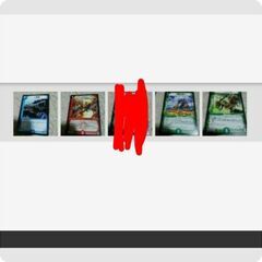≒m→→→j7-5-5レア計5枚（一角魚+他3種類)