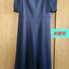 エメルリファインズ ワンピース レース ポンチ ドレス 黒 半袖...