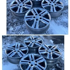 ワ）RAYS レイズ製 NISSAN ニッサン 日産 SERENA セレナ C25 ライダー 純正 AUTTECH オーテック メッキホイール 16×6J+45 5H PCD114.3　の画像