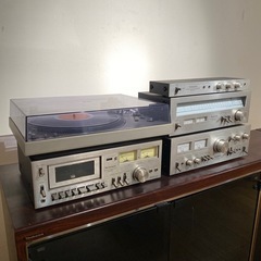 希少 Technicsテクニクス オーディオシステム セット ケース付きの画像