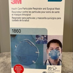 3M 1860 N95マスク 20枚入り 医療用　医療従事者用 ...