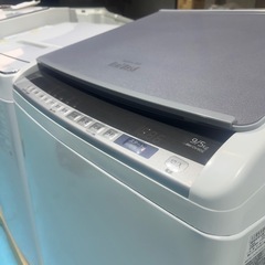 【✨高性能＆大容量✨】HITACHI 縦型洗濯乾燥機 BW-DV90E｜9kg｜強力洗浄＆自動おそうじ機能付き！2022年製の画像