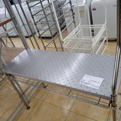 ★ジモティ割あり★  スチールラック シルバー H190×D45×W120 クリーニング済み OJ8074の画像