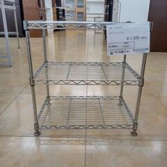 ★ジモティ割あり★  スチールラック シルバー H47×D30×W44 クリーニング済み OJ8077の画像