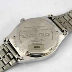 動作品 ENDURO クオーツ式腕時計 EW-2134 3針 25年2月電池交換 札幌市 清田区 平岡の画像