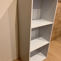 ニトリ カラーボックス 白の画像
