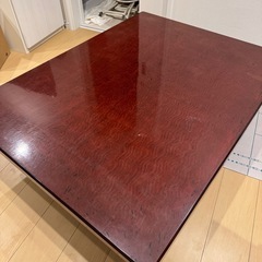 塗りのローテーブル