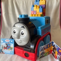 メガブロック　パズル　機関車トーマスの画像