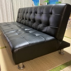 【⚠️決まりました】ソファー(3人掛け　合皮) の画像