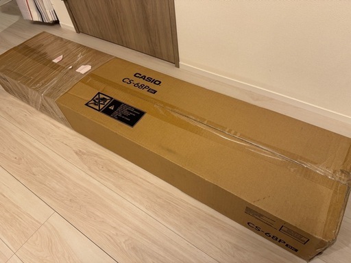 早い者勝ち！　新品未開封　 CASIO CS-68P BK