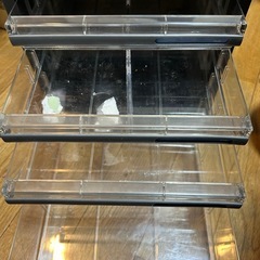 書類ケース　レターケース　A4入ります　黒の画像