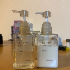 無印　ダメージケアシャンプー&コンディショナーセット　うるおいの画像