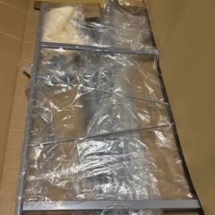 新品 木製伸縮式ツインハンガーの画像