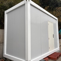 ホワイトハウス30万ポッキリ2m4mコンテナハウスプレハブの画像