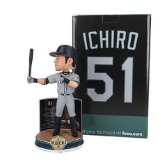 激レア ICHIRO イチロー MLB公式ボブルヘッド　Collector's Bobblehead (記念台座付) / focoの画像