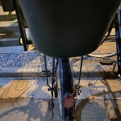 スマホホルダー付き自転車の画像
