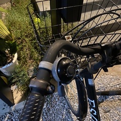 スマホホルダー付き自転車の画像