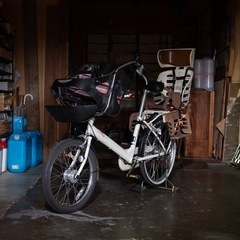 【受付終了】子供乗せ自転車