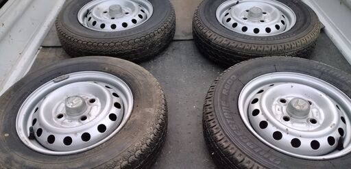 ホンダ純正N-WGN/N-BOX　鉄・スチールホイール4本 スタッドレス用等にホンダ N-WGN 純正 14in 4.5J +40 PCD100 4本