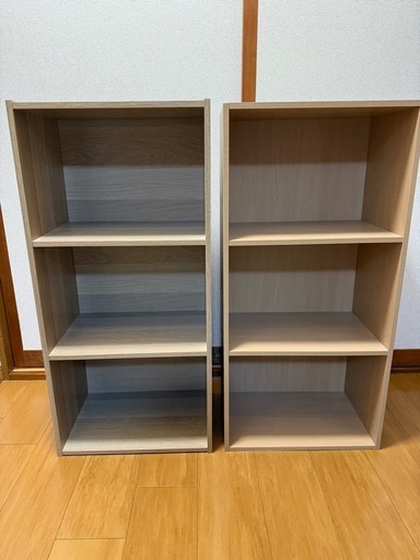【お取引終了\n 】カラーボックス3段×4個
